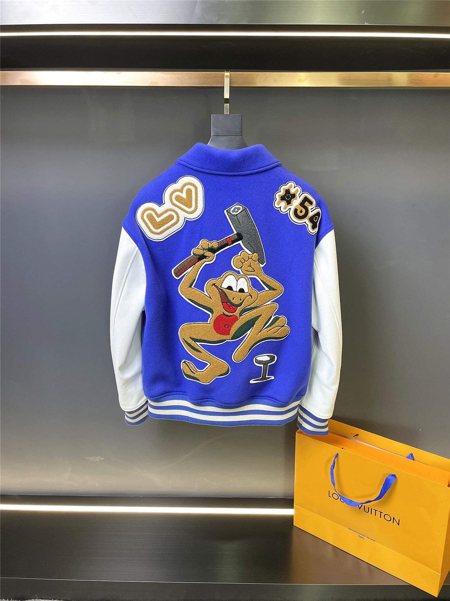 Men letterman jacket