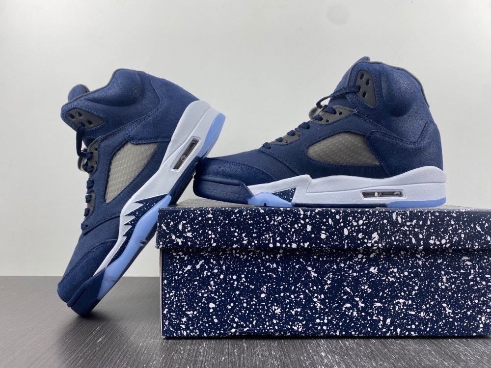 Mens midnight navy 5s