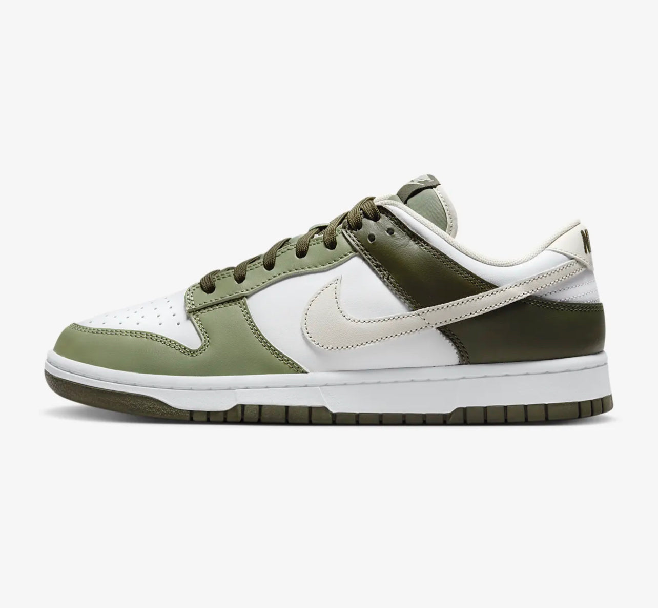 Men olive green dunks