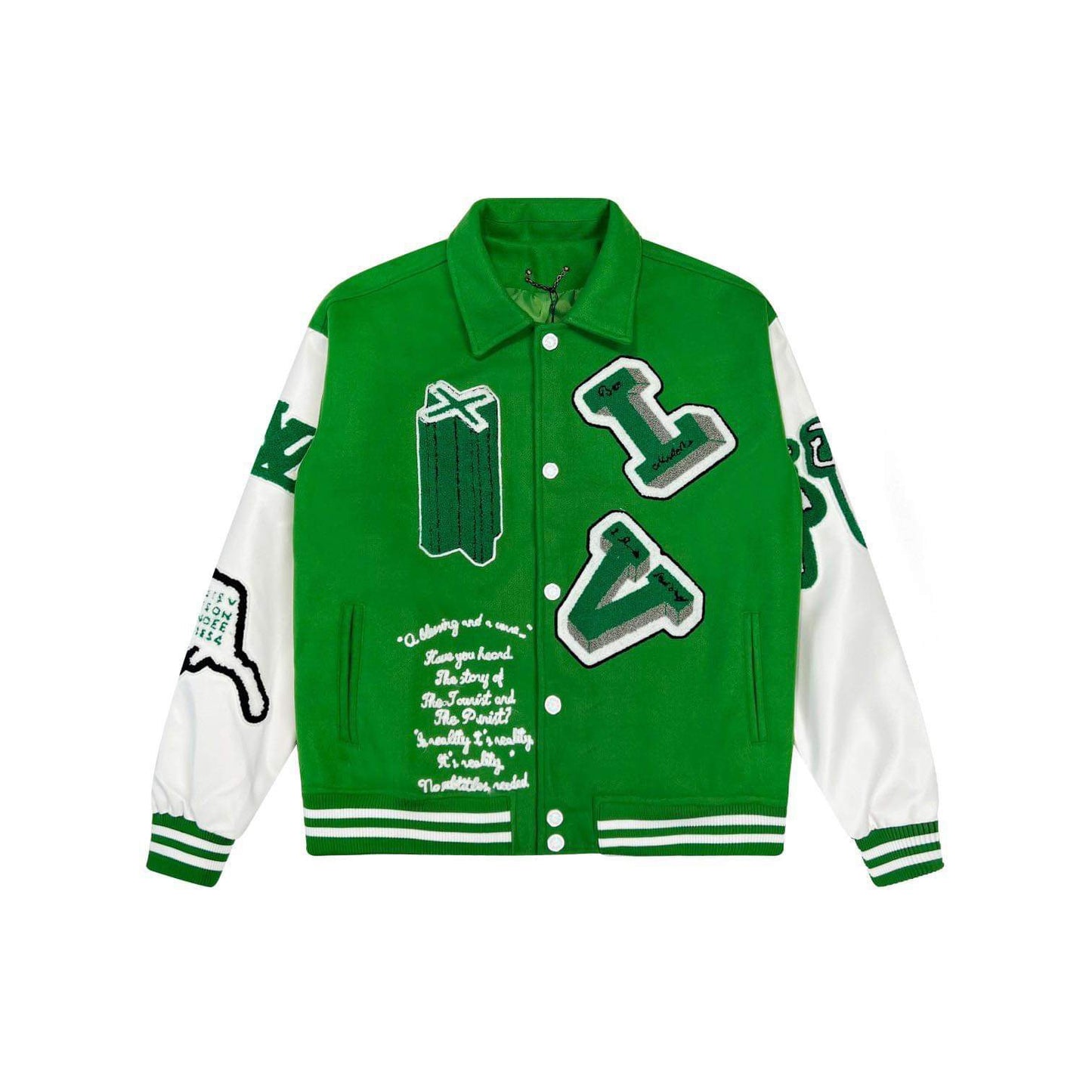 Men letterman jacket