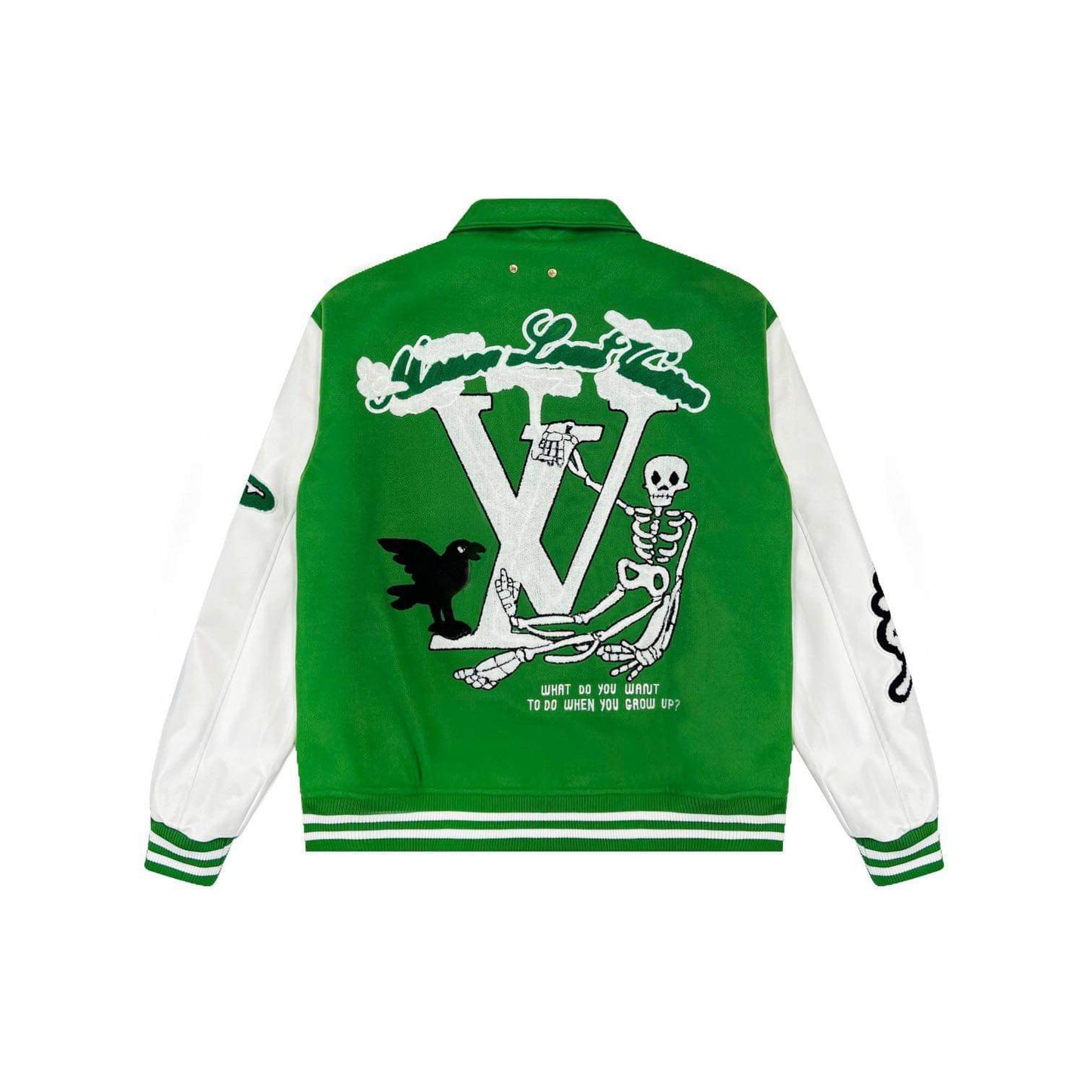 Men letterman jacket